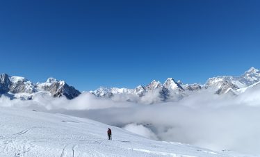 Three Peaks Climbing-Mera peak-Island peak-Lobuche peak.