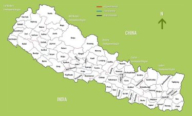 Lower Solukhumbu Trek map